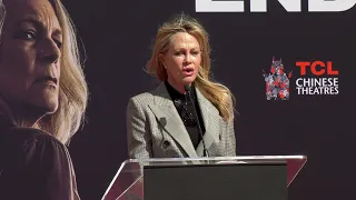 Melanie Griffith Full Speech at Jamie Lee Curtis Handprint and Footprint Ceremony in Hollywood