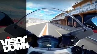 Ducati 959 Panigale launch - on-baord track session | Visordown Onboard