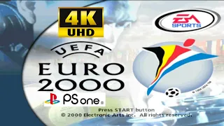 FIFA UEFA Euro 2000 PS1 4k