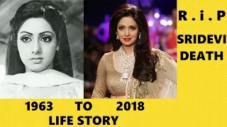 Sridevi Life Story [1963 To 2018] Sridevi Death News [Sridevi Died]