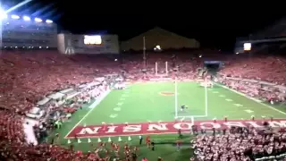 Wisconsin vs Nebraska Jump Around (2011)