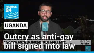 Outcry as Uganda's draconian anti-gay bill signed into law • FRANCE 24 English