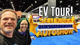 2023 San Diego Auto Show EV Tour - All the Electric Cars!