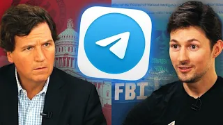 Павел Дуров даёт интервью Такеру Карлсону, о Илоне Маске, борьбе с ФБР - интервью на русском языке