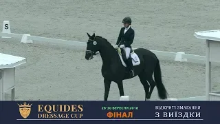 29.09.2018: "Equides Dressage Cup" змагання з виїздки, Фінал, 5-6 Young horses. YH-5, YH-6