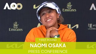 Naomi Osaka Press Conference (1R) | Australian Open 2022