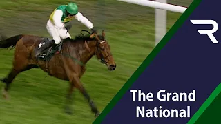 Ruby Walsh wins the 2005 Grand National aboard HEDGEHUNTER for Willie Mullins and Trevor Hemmings