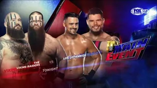 The Viking Raiders Vs Ángel Garza & Humberto Carrillo - WWE Main Event 25/11/2021 (En Español)