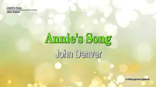 John Denver - Annie's Song (Lyrics)