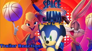 Sonic Reacts To Space Jam A New Legacy Trailer!