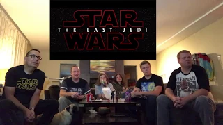 Star Wars The Last Jedi Trailer Reaction - Geeker Things