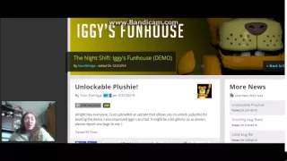 The Night Shift:Iggy's Funhouse  The Update ive been waiting for PLUSHIE !