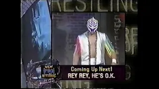 Cruiserweight Title   Rey Mysterio vs Dean Malenko   Pro Aug 10th, 1996