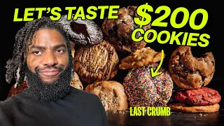 I bought the TikTok $200 Cookies....and my lawyers are on standby (LAST CRUMB TASTE TEST LIVE!)