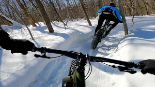 FATBIKE SHRED 4K: Chantecler & Mont Loup-Garou (Quebec, Canada) - PURE ADRENALINE