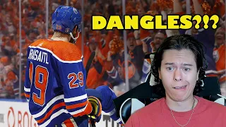 REACTION TO TOP 10 LEON DRAISAITL CAREER HIGHLIGHTS | THIS GUY HAS DANGLES TOO?!?