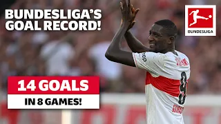 All 14 Goals 👀 in Just 8 Games! | Serhou Guirassy Can't Stop Scoring!