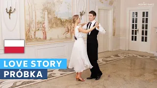 Próbka instruktażu choreografii Indila - Love Story | Pierwszy Taniec | Wedding Dance