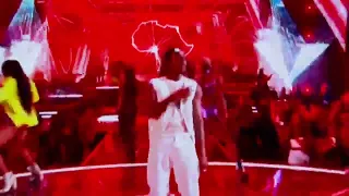 Watch: Fireboy exit performance at the BET AWARDS was clinical