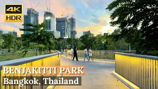 [BANGKOK] Benjakitti Forest Park "The Huge & Beautiful Park Near Sukhumvit | Thailand [4K HDR]