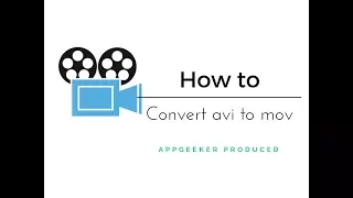 AVI to MOV Video Converter for Mac – How to Convert AVI Videos to MOV Videos