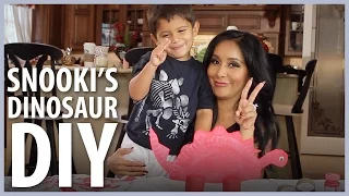 Snooki’s Dinosaur DIY with Lorenzo & Giovanna!