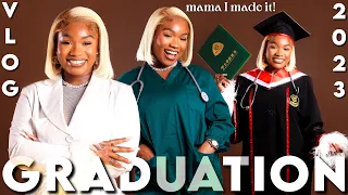 CHINA GRADUATION VLOG 2023: MY LIFE AS A BLACK MEDICAL STUDENT IN CHINA | GRAD DAY GRWM & PREP