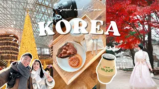 Korea Winter Trip 🇰🇷  | 7 days in Seoul & Busan, exploring hidden gems, cafés ☕🎄 vlog