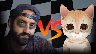 I gave myself 1 hour to beat mittens the chess bot...