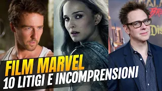 Film Marvel - 10 attori e registi che hanno litigato con lo studio