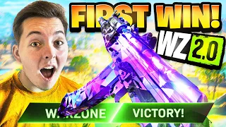 My first WARZONE 2 WIN!