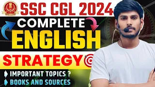 English Strategy for SSC CGL 2024 🔥🔥|| By Roshan Sir || #ssccgl2024 #ssc #english #strategy #cgl