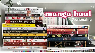 manga haul & unboxing ☀️ | april [20+ volumes ]