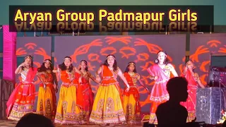 Dholida x Dhindhora x Kesariyo Rang ... Mix Song Dance by    ( AEMS ) .. Aryan Group Padmapur Girls.