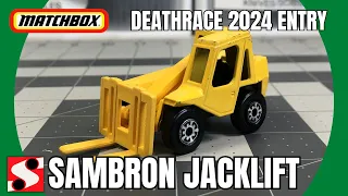 Matchbox Sambron Jacklift Custom Deathrace 2024 Entry #deathrace2024 #matchbox #gaslands #jodysims