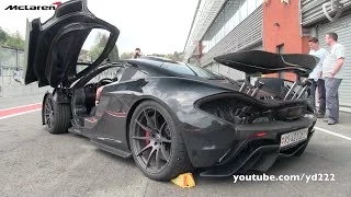 McLaren P1 - Flatout on track !