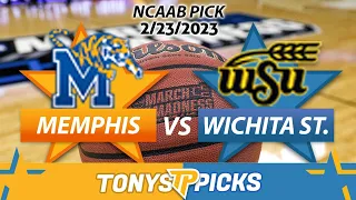 Memphis vs. Wichita St 2/23/2023 FREE College Basketball Expert Odds on NCAAB Betting Tips for Today