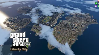 If Rockstar Made a Liberty City DLC in GTA 5 (Liberty City Map DLC)