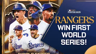 FULL FINAL INNING: The Rangers win their first-ever World Series!