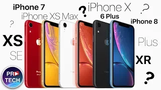 Какой iPhone выбрать в 2018 - 2019 году: iPhone XR, XS, XS Max, 8, 7?