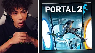 New Valve Fan PLAYS Portal 2 For The First Time In 2023!