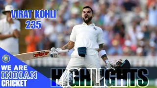 Virat kohli 235 vs England 2016 Highlights India vs England Test 2016