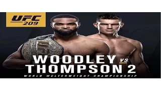 UFC 209 - Rematch -Tyron Woodley vs Stephen Thompson