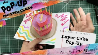 Pop-Up Master Class: Layer Cake from Matthew Reinhart