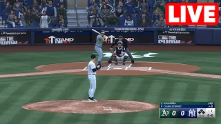 MLB LIVE🔴 Oakland Athletics vs New York Yankees - 25th April 2024 | MLB Full Game - MLB 24