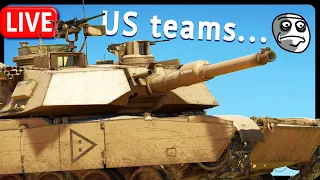 🔴Questioning My Existence w/ USA Top Tier (OH GOD HELP) (War Thunder)