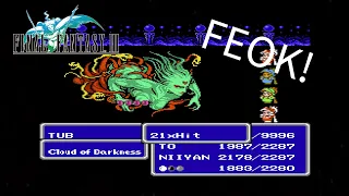 How to be OP in FFIII or FFIII, but only fully equipped Onion Knights!