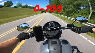 2022 Low Rider S Mic Test - Engine Sound Only [Harley Davidson Stage 2]