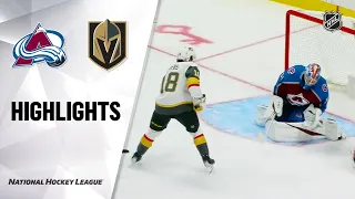 Golden Knights @ Avalanche 10/5/21 | NHL Highlights