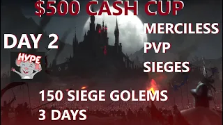 $500 Aug 5-7 Duos Cash Cup - V Rising Day 2 - Siege Preparation - Donating Gear Bags & Golems Worth!